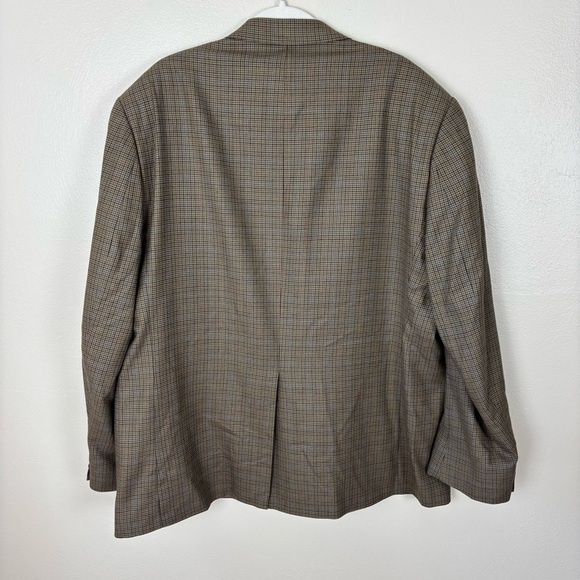 Ralph Lauren LRL Sport Coat Men’s Sz 50R Houndstooth Print Two Button Silk Wool - Picture 6 of 6